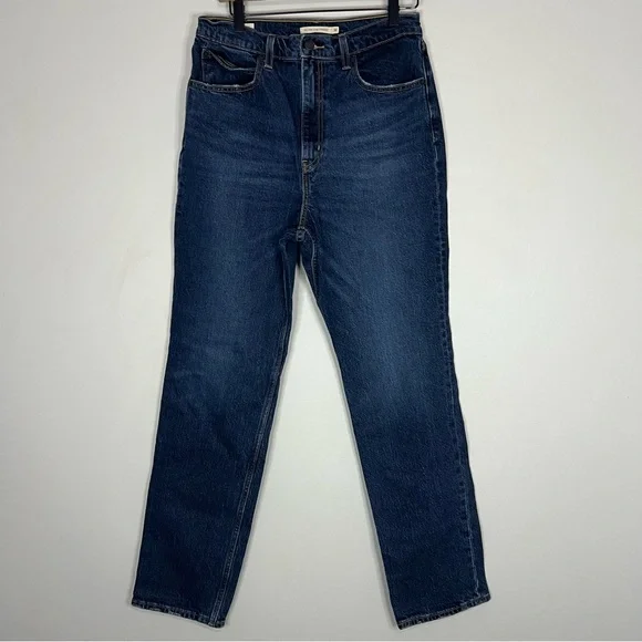 Levi's 70s High slim straight Dark Blue Women's Straight Leg Jeans size 30 Straight Leg
